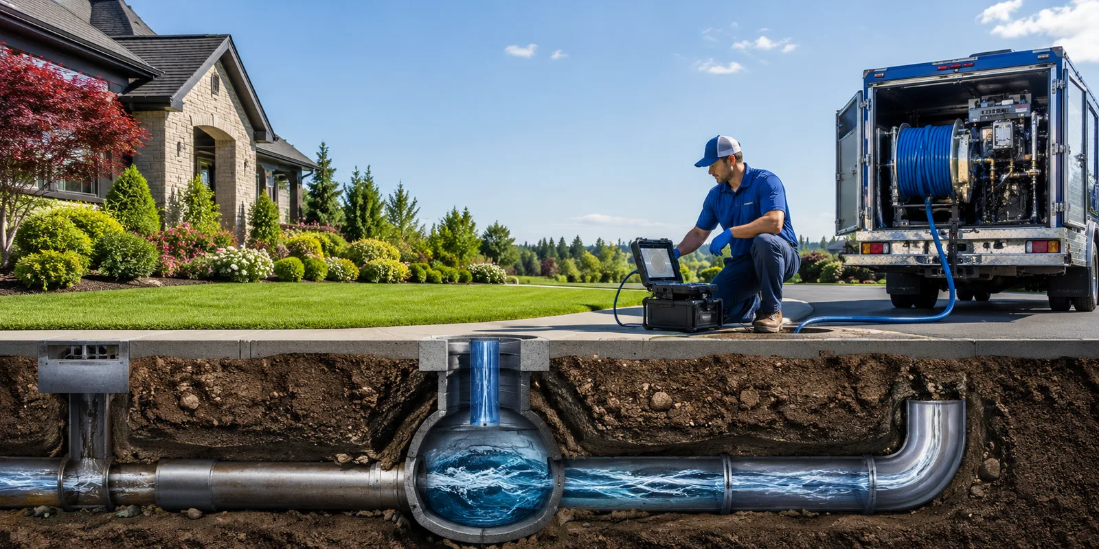 Drainage restoration information for Clarksville, IA
